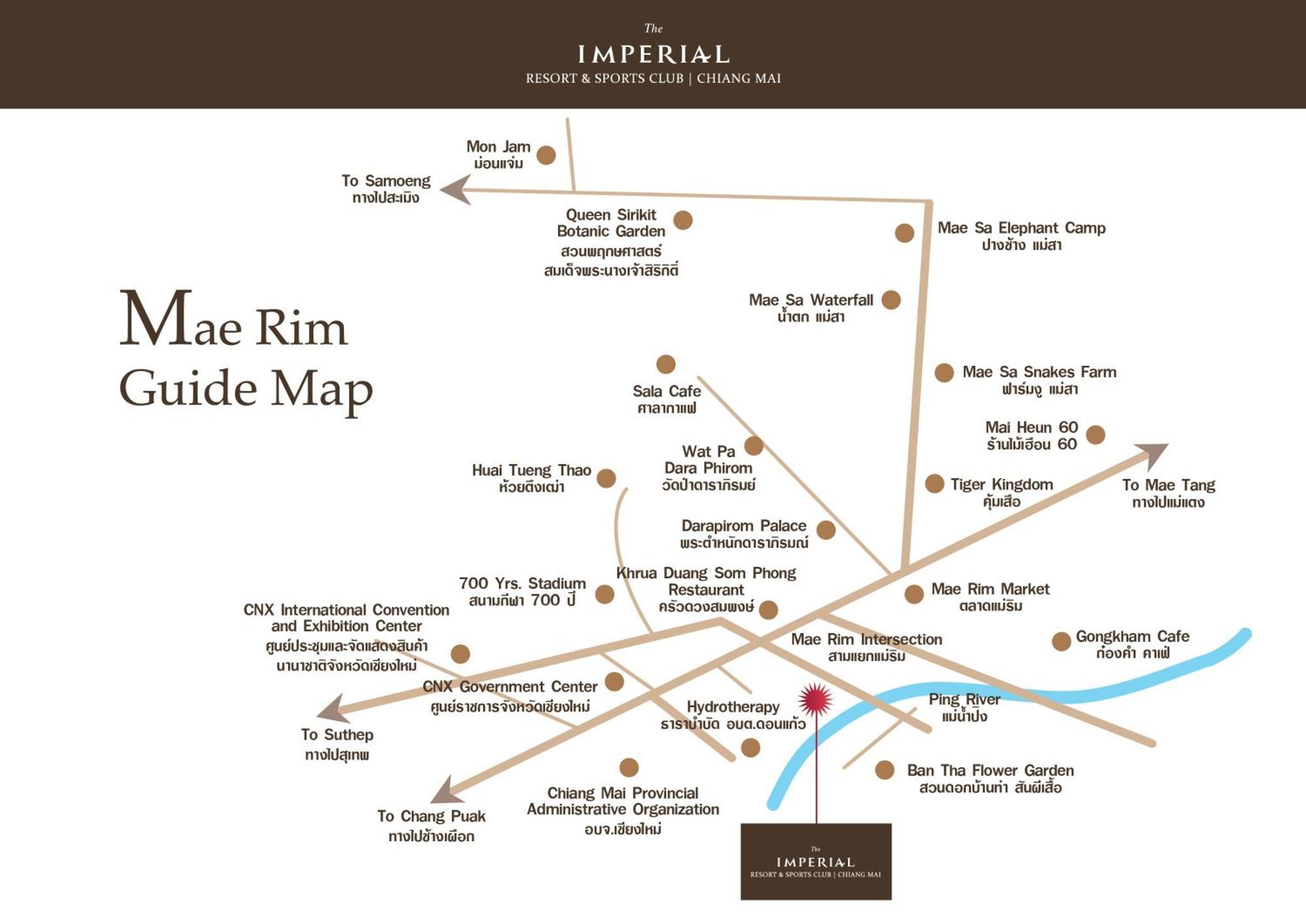 The Imperial Chiang Mai Resort & Sports Club Eksteriør billede